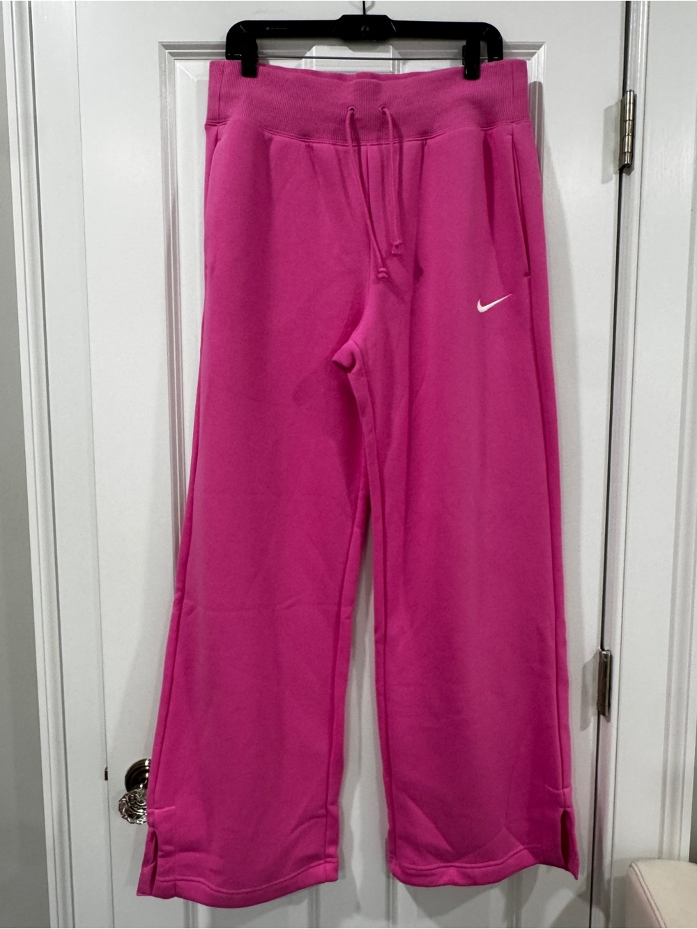 Nike Kids Bright Pink Drawstring Joggers